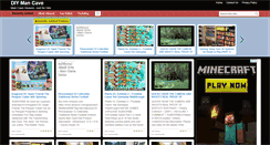 Desktop Screenshot of diymancave.com