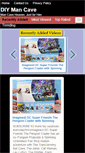 Mobile Screenshot of diymancave.com
